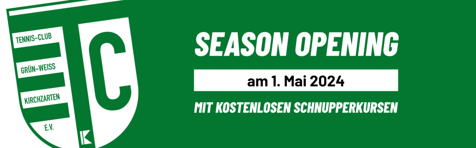 SEASON OPENING am 1. Mai mit vielen Highlights für Gäste und Mitglieder